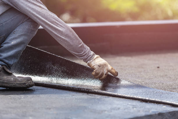 Professional Waterproofing technician working in Carversville, PA
